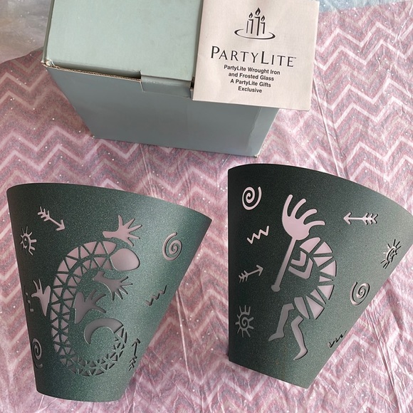 NWT Kokopelli Gecko Wall Sconces